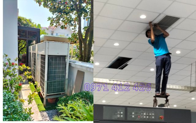 Sửa điều hòa âm trần Daikin Tại Hà Đông